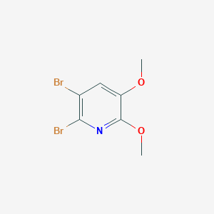 Struktur - 2，3-dibromo-5，6-dimethoxypyridine, 95%