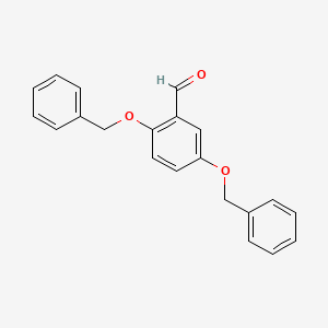 Struktur - 2,5-Bis(benzyloxy)benzaldehyde, 97%