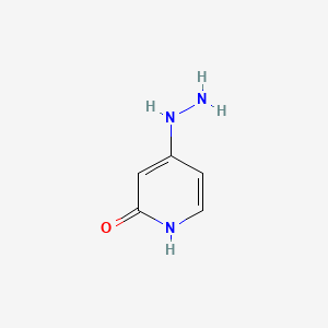 Struktur - 4-Hydrazinylpyridin-2(1H)-one, 95%