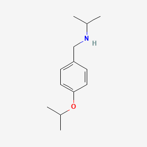 Struktur - N-(4-Isopropoxybenzyl)propan-2-amine