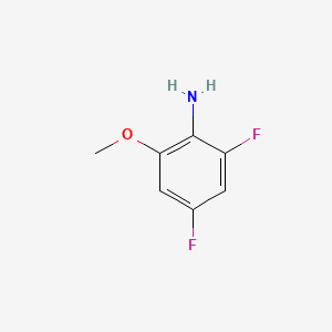 Struktur - 2,4-Difluoro-6-methoxyaniline