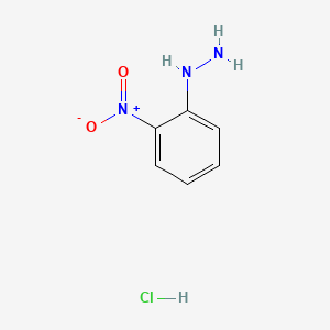 Struktur - 2-Nitrophenylhydrazine hydrochloride