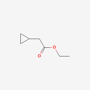 Struktur - Ethyl cyclopropaneacetate, Ethyl 2-cyclopropylacetate