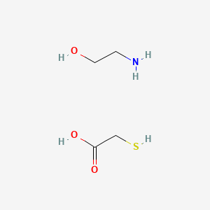 Struktur - Ethanolamine Thioglycolate (ca. 85% in Water)
