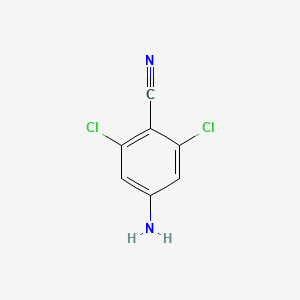 Struktur - 4-Amino-2,6-dichlorobenzonitrile, 95%