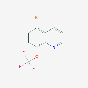 Struktur - 5-Bromo-8-trifluoromethoxyquinoline, 98%