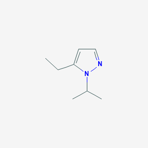 Struktur - 5-ethyl-1-isopropyl-1H-pyrazole