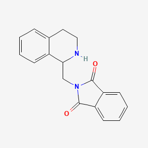 Struktur - 2-(1,2,3,4-tetrahydroisoquinolin-1-ylmethyl)-1{H}-isoindole-1,3(2{H})-dione