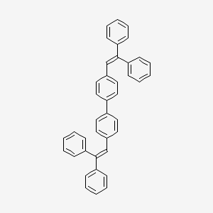 Structuur - 4,4'-Bis(2,2-diphenylvinyl),-1,1'-biphenyl