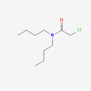 Structuur - N,N-Dibutyl-2-chloroacetamide, 95%