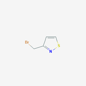 Structuur - 3-(Bromomethyl)isothiazole, 3-(BROMOMETHYL)ISOTHIAZOLE(WXC08610)