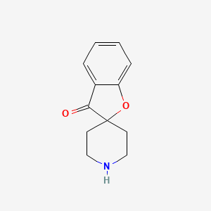 Structuur - 3H-spiro[benzofuran-2,4'-piperidin]-3-one