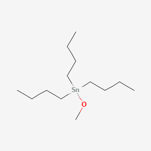 Structuur - Tri-n-butyltin methoxide, 97%