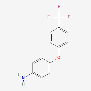 Structuur - 4-(4-Trifluoromethylphenoxy)aniline, ≥98.0%