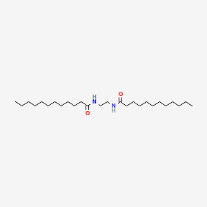 Struktura - Dodecanamide, N,N'-1,2-ethanediylbis-, 95%+