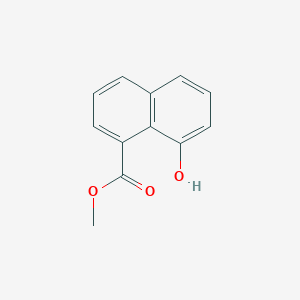 Struktura - Methyl 8-hydroxy-1-naphthoate, 97%