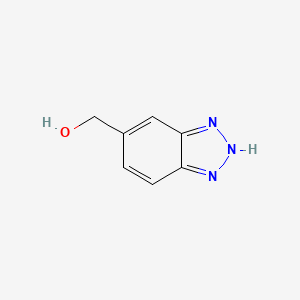 Struktura - (1H-Benzo[d][1,2,3]triazol-5-yl)methanol, 95%
