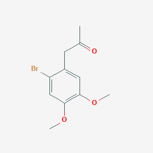 Struktura - (2-Bromo-4,5-dimethoxyphenyl)acetone, 95%