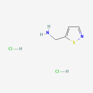 Struktura - Isothiazol-5-ylmethanamine dihydrochloride, 95%