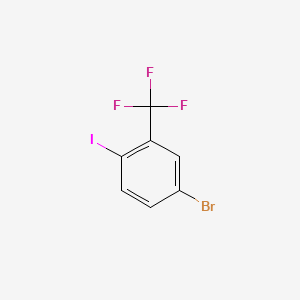 Struktura - 5-Bromo-2-iodobenzotrifluoride, 96%
