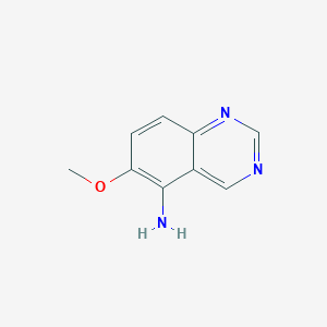 Struktura - 6-Methoxyquinazolin-5-amine