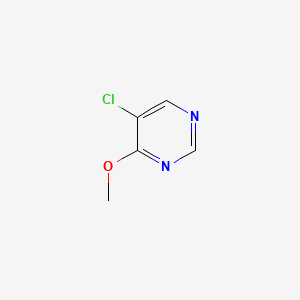 Struktura - 5-Chloro-4-methoxypyrimidine, Pyrimidine, 5-chloro-4-methoxy- (9CI)