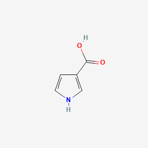 Struktura - Pyrrole-3-carboxylic acid