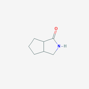 Struktura - Hexahydrocyclopenta[c]pyrrol-1(2H)-one