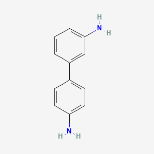 Struktura - [1,1'-Biphenyl]-3,4'-Diamine