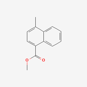Struktura - Methyl 4-methyl-1-naphthoate