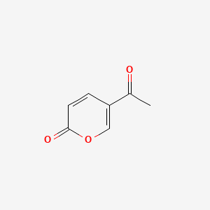 Struktura - 5-Acetyl-2h-pyran-2-one