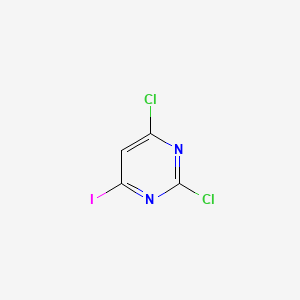 Struktura - 2,4-Dichloro-6-iodopyrimidine, 95%