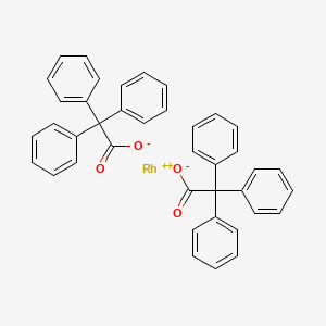 Struktura - Rhodium(ii) 2,2,2-triphenylacetate, 95%