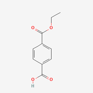 Struktura - 4-(Ethoxycarbonyl)benzoic acid, 98%