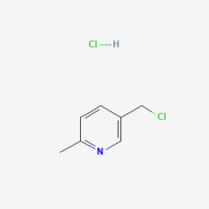 Struktura - 5-(Chloromethyl)-2-methylpyridine hydrochloride, 95%