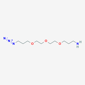 Struktura - Azido-C1-PEG3-C3-NH2