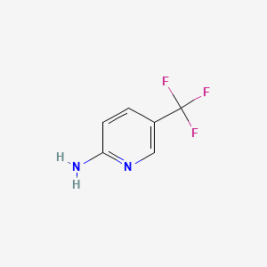 结构 - 5-(Trifluoromethyl)pyridin-2-amine, 97%