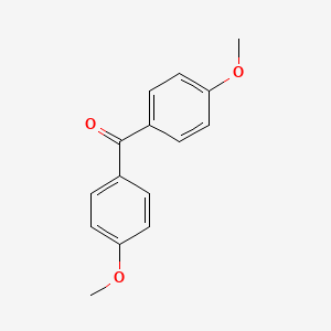 结构 - Bis(4-methoxyphenyl)methanone, 98%