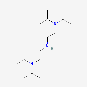 结构 - N1-(2-(Diisopropylamino)ethyl)-N2,N2-diisopropylethane-1,2-diamine, 95%