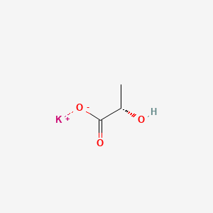 结构 - Potassium (S)-2-hydroxypropanoate, 60% in water