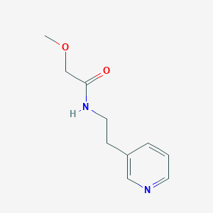 结构 - 2-Methoxy-N-(2-(pyridin-3-yl)ethyl)acetamide
