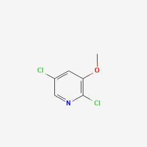 结构 - 2,5-Dichloro-3-methoxypyridine