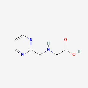 结构 - (Pyrimidin-2-ylmethyl)glycine