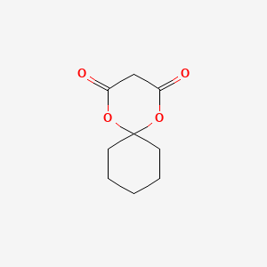结构 - 1,5-Dioxaspiro[5.5]undecane-2,4-dione