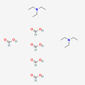 结构 - Formic acid triethylamine complex 5:2, 98%