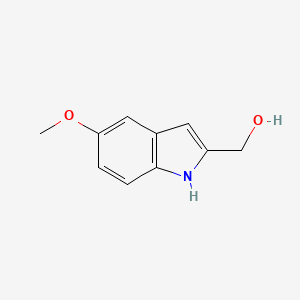 结构 - (5-Methoxy-1h-indol-2-yl)methanol, 95%