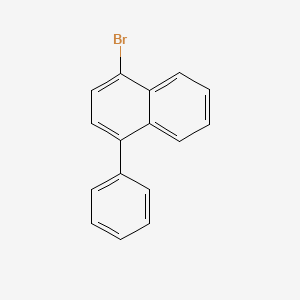 结构 - 1-Bromo-4-phenylnaphthalene, 98%