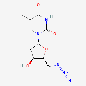 结构 - 5’-Azido-(5’-deoxy)thymidine
