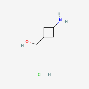 Struktur - (cis-3-Aminocyclobutyl)methanol Hydrochloride, 97%