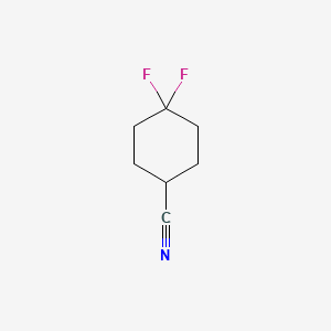 Struktur - 4,4-Difluorocyclohexanecarbonitrile, 98%